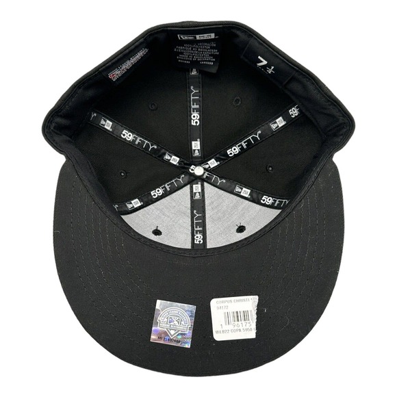 New Era Corpus Christi Hooks "Cumbias" MiLB 59Fifty Fitted‎ Hat 7 1/4 - Picture 7 of 7